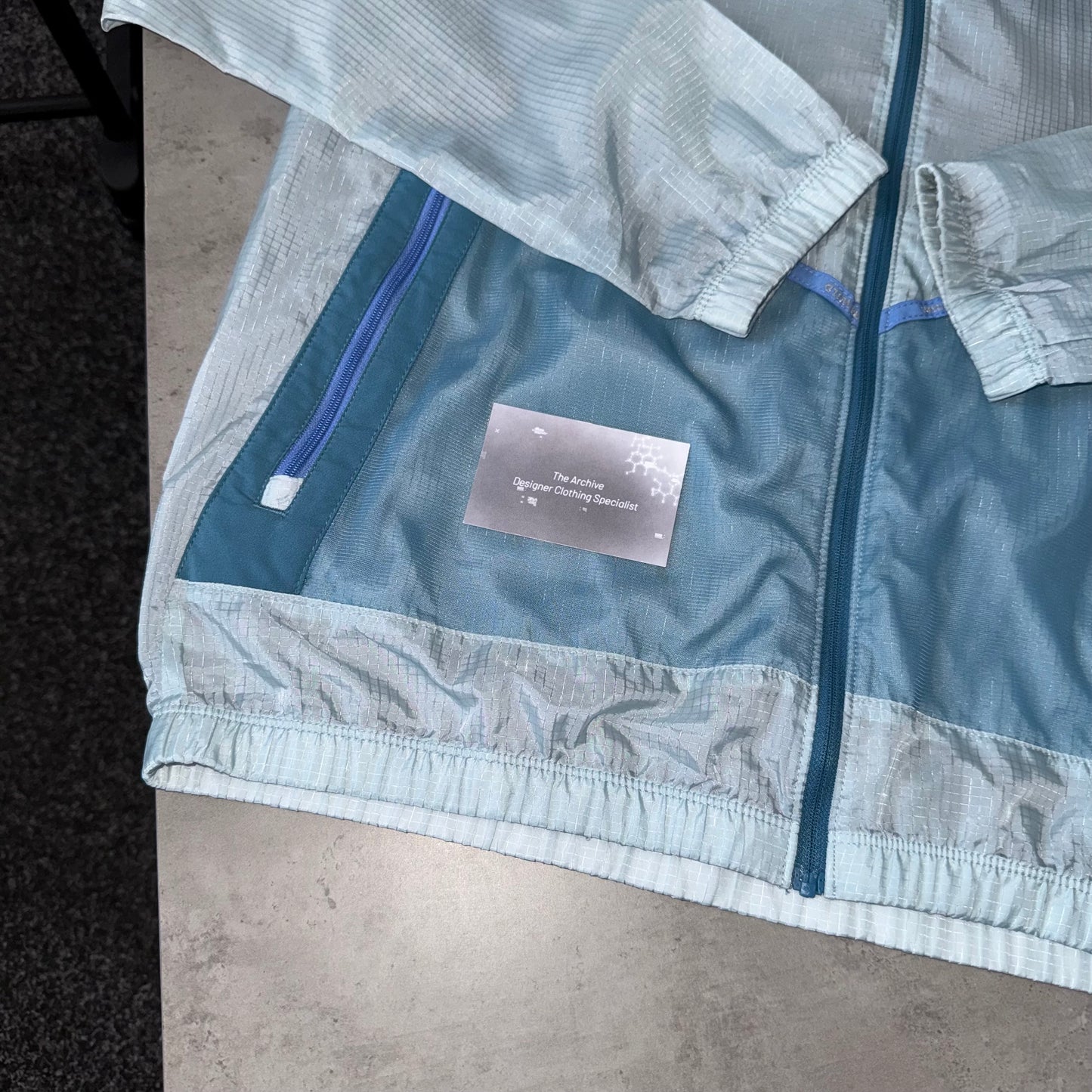 Nike Blue Wild Run Windbreaker