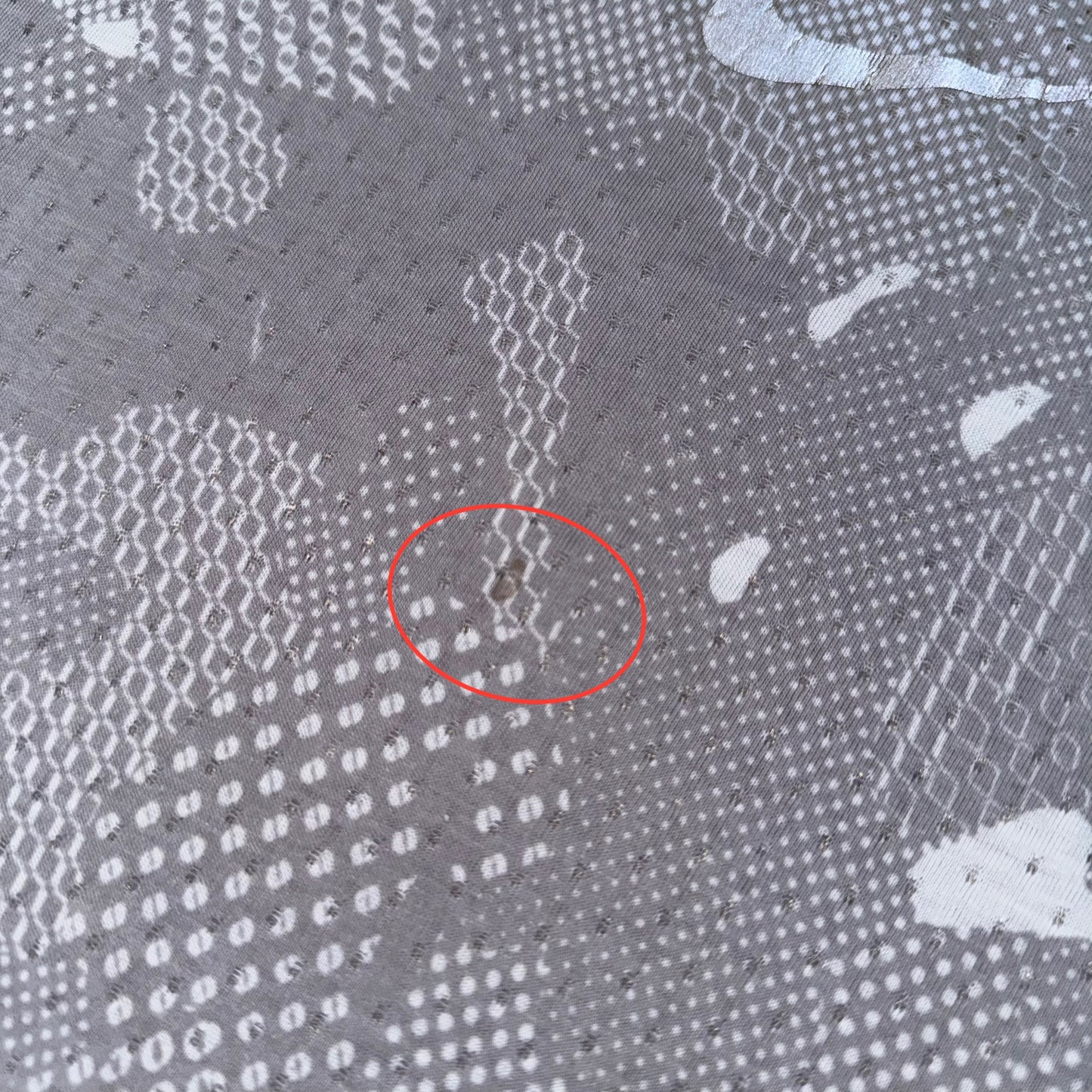Nike White Camouflage Miler T Shirt