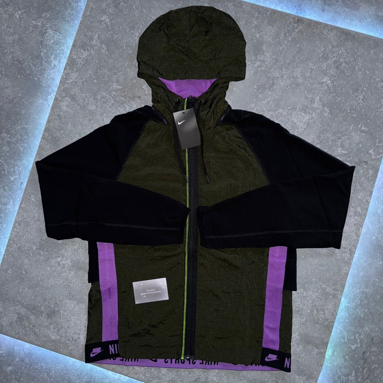 Nike Purple Wild Run Flex Windbreaker