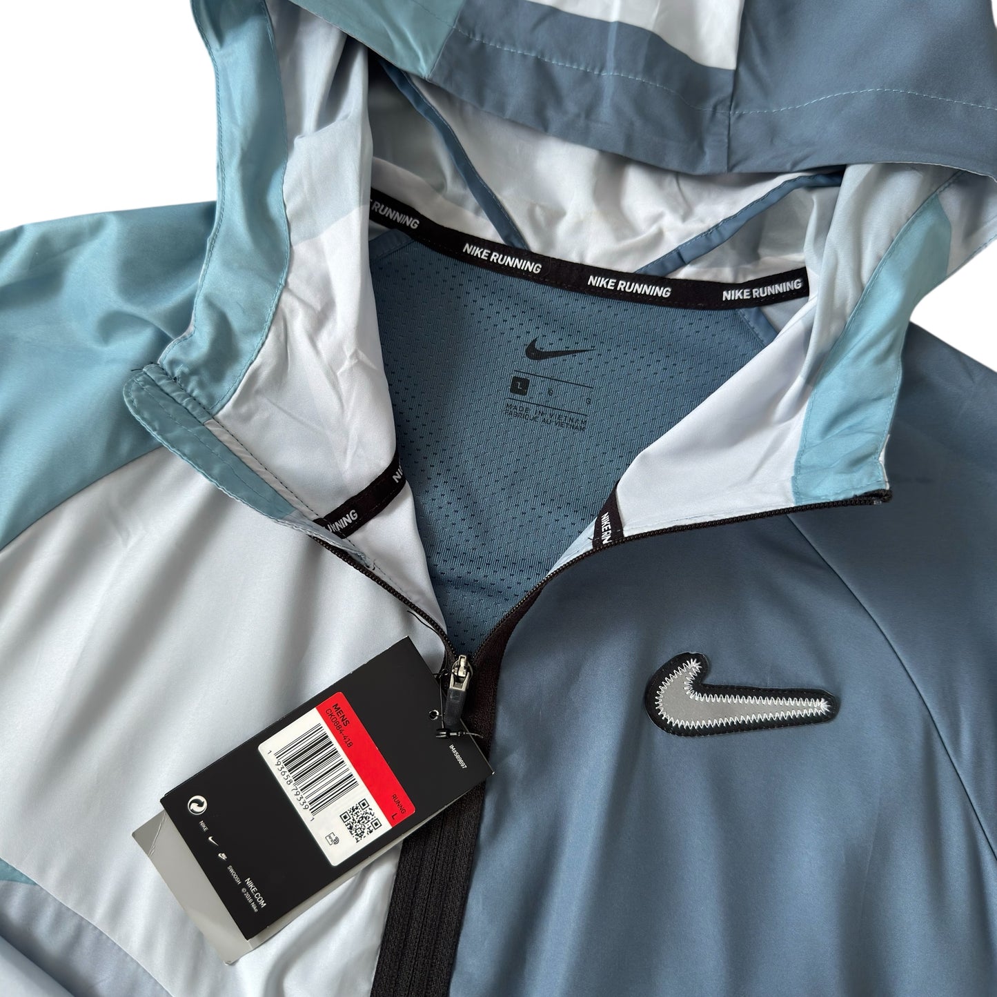 Nike Blue Wild Run Panel Windbreaker