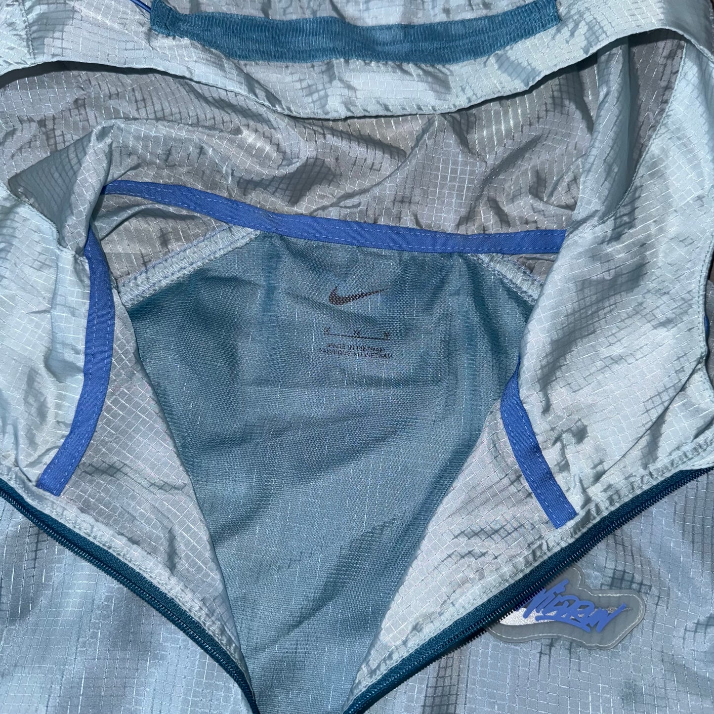 Nike Blue Wild Run Windbreaker