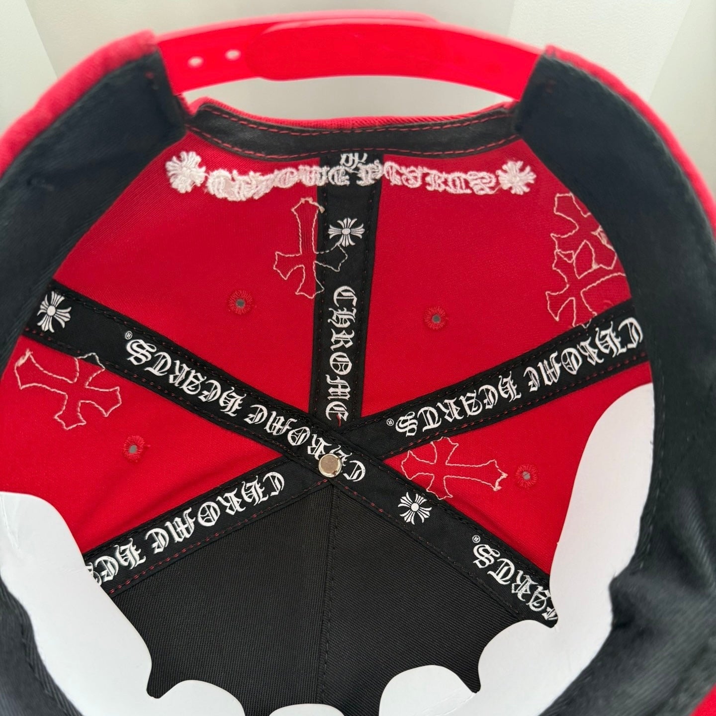 Chrome Hearts Red Cross Patch Hat (PRE ORDER)