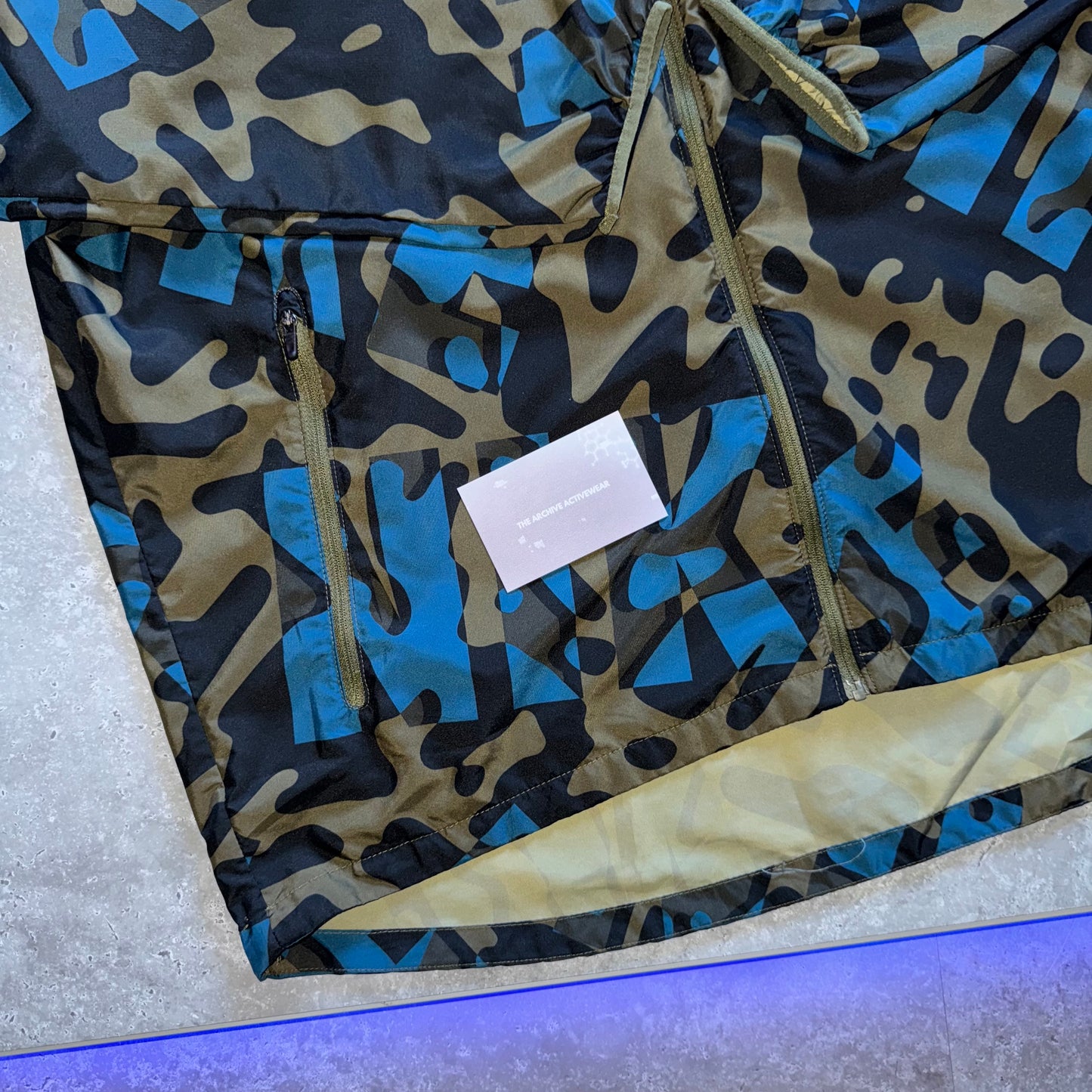 Nike Camo Windbreaker Jacket