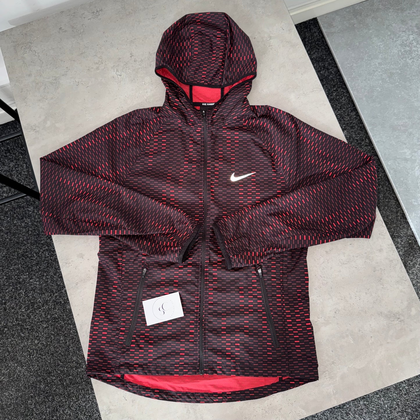Nike Red Racer Repel Windbreaker