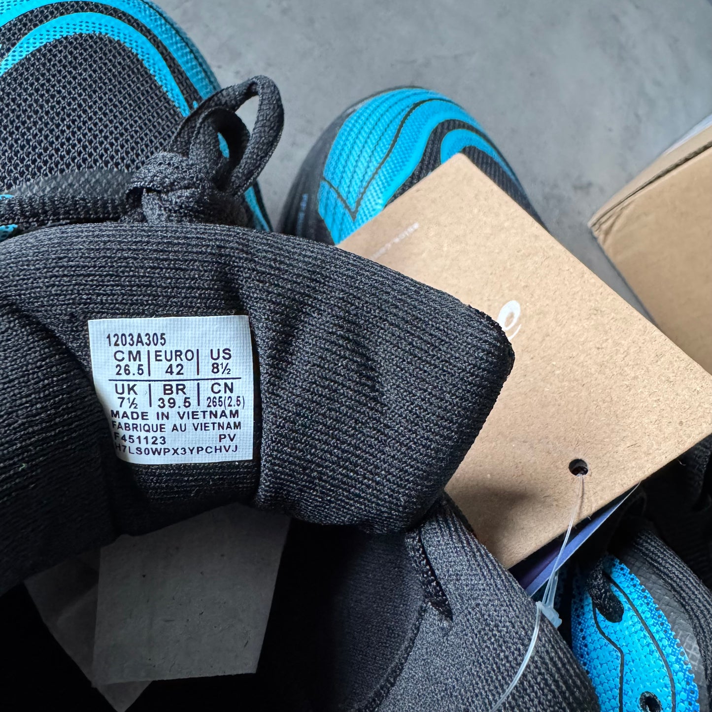Asics Blue Gel Quantum Trainers