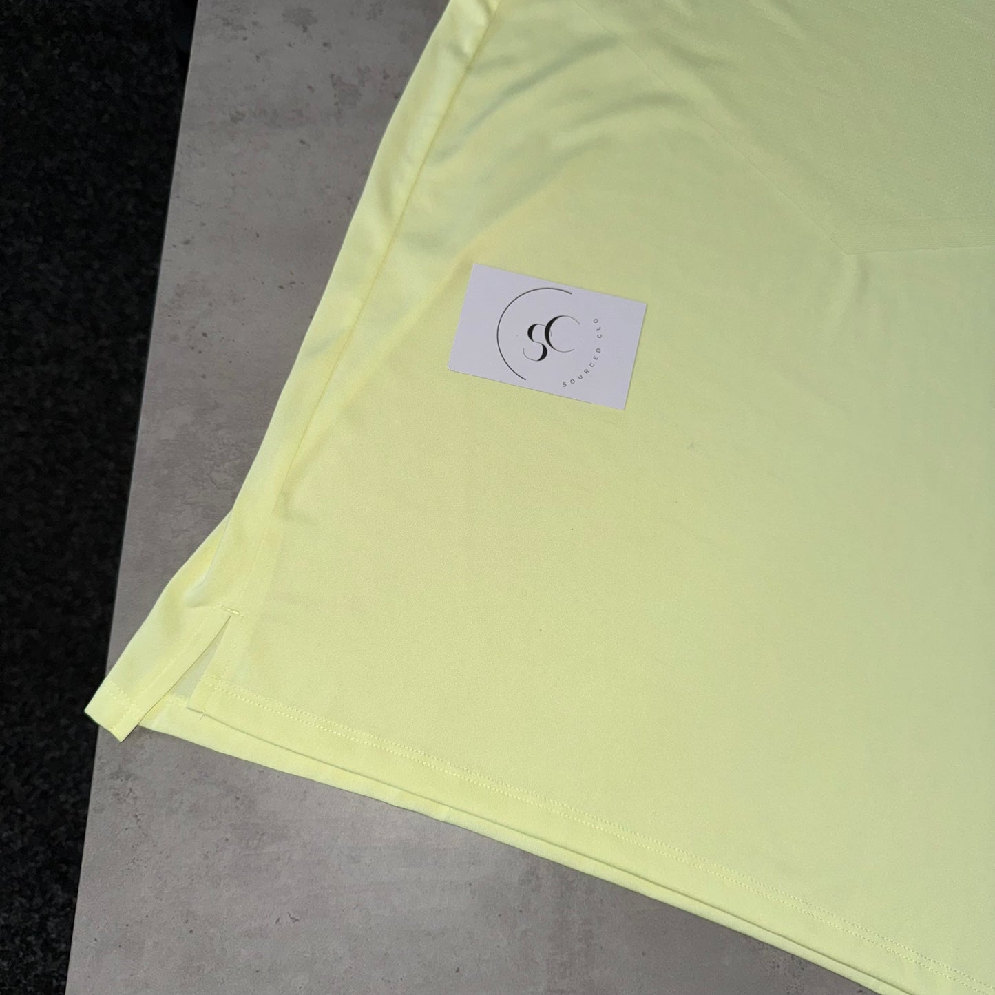 Nike Yellow Rise Miler T Shirt