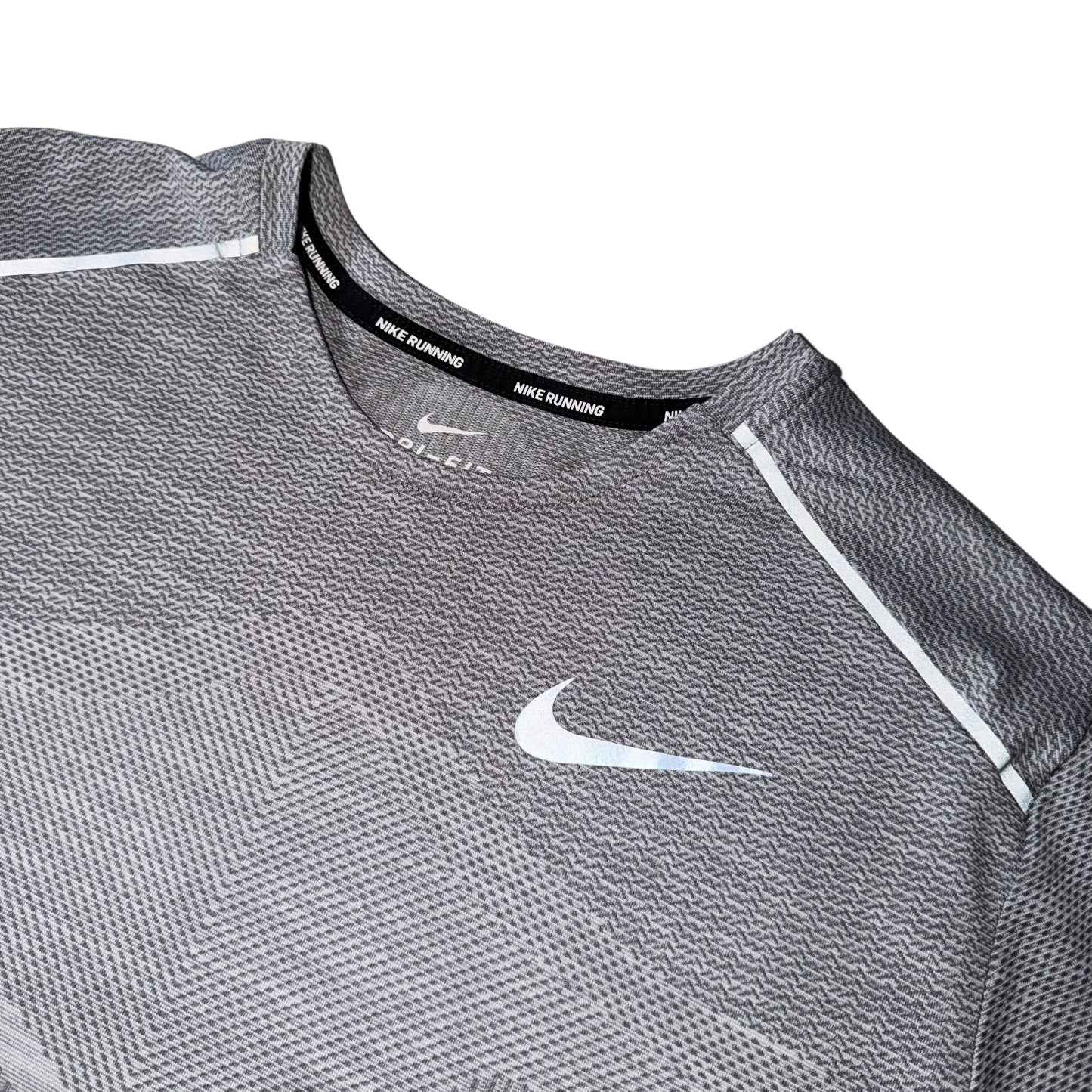 Nike Grey Tech Knit Miler T Shirt