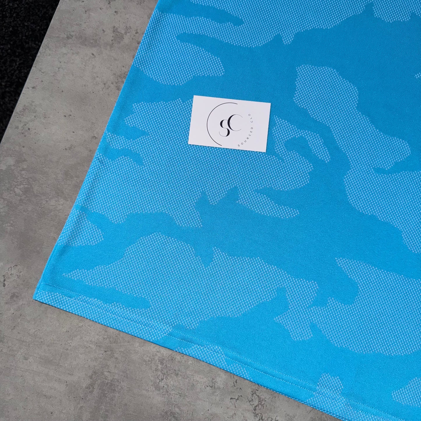 Under Armour Blue Camouflage T Shirt