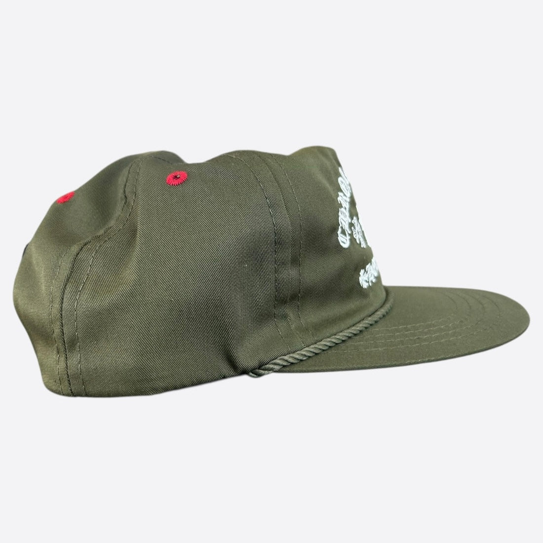 Chrome Hearts Triple Cross Olive Cap