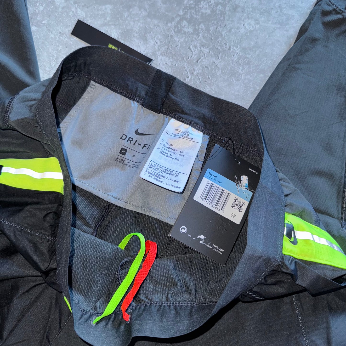 Nike Volt Black Wild Run Bottoms