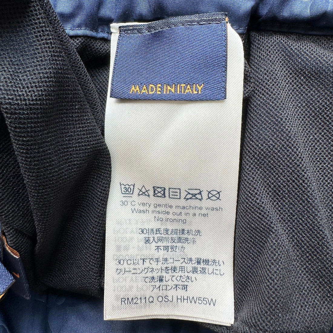 Louis Vuitton Navy Monogram Shorts