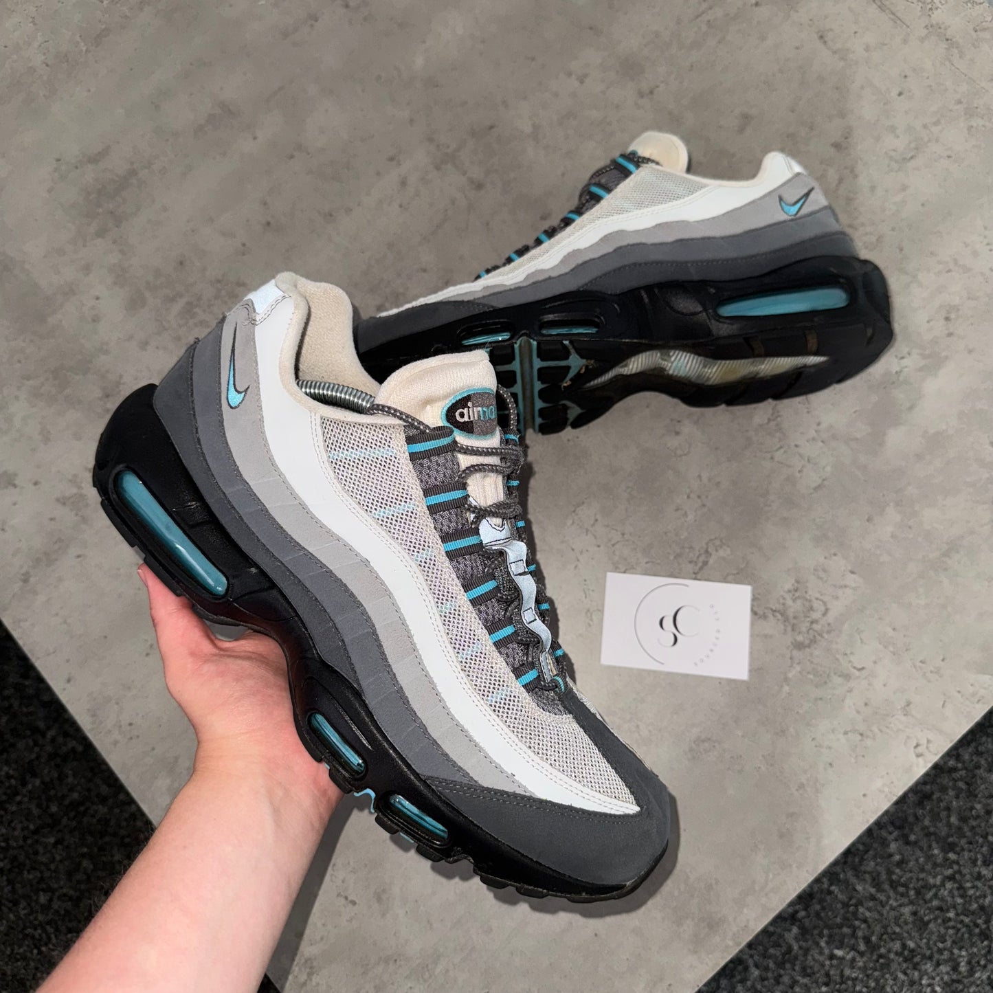 Nike Baltic Blue Air Max 95 Trainers