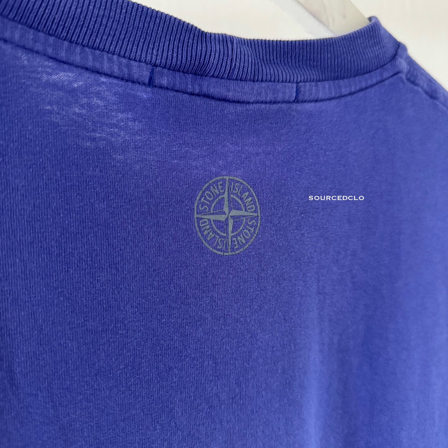 Stone Island Disjointed Blue T Shirt