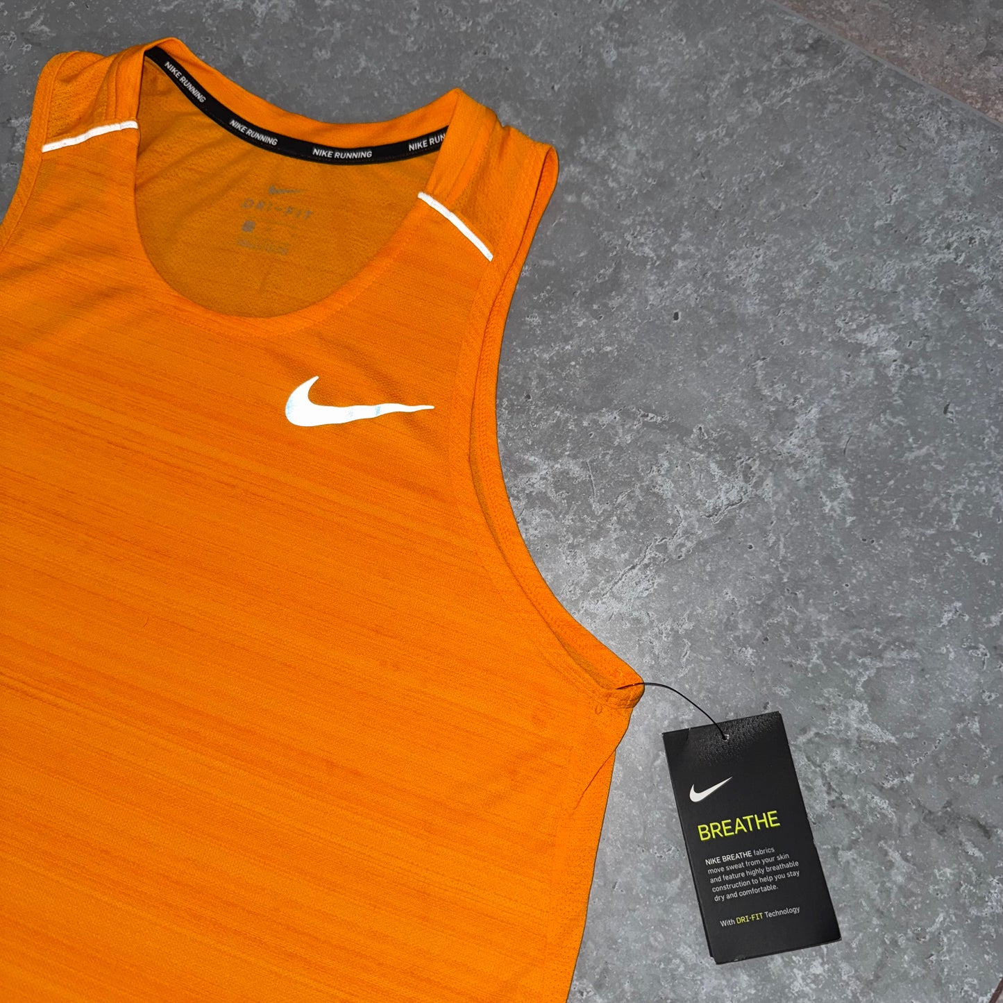Nike Orange 1.0 Miler Vest