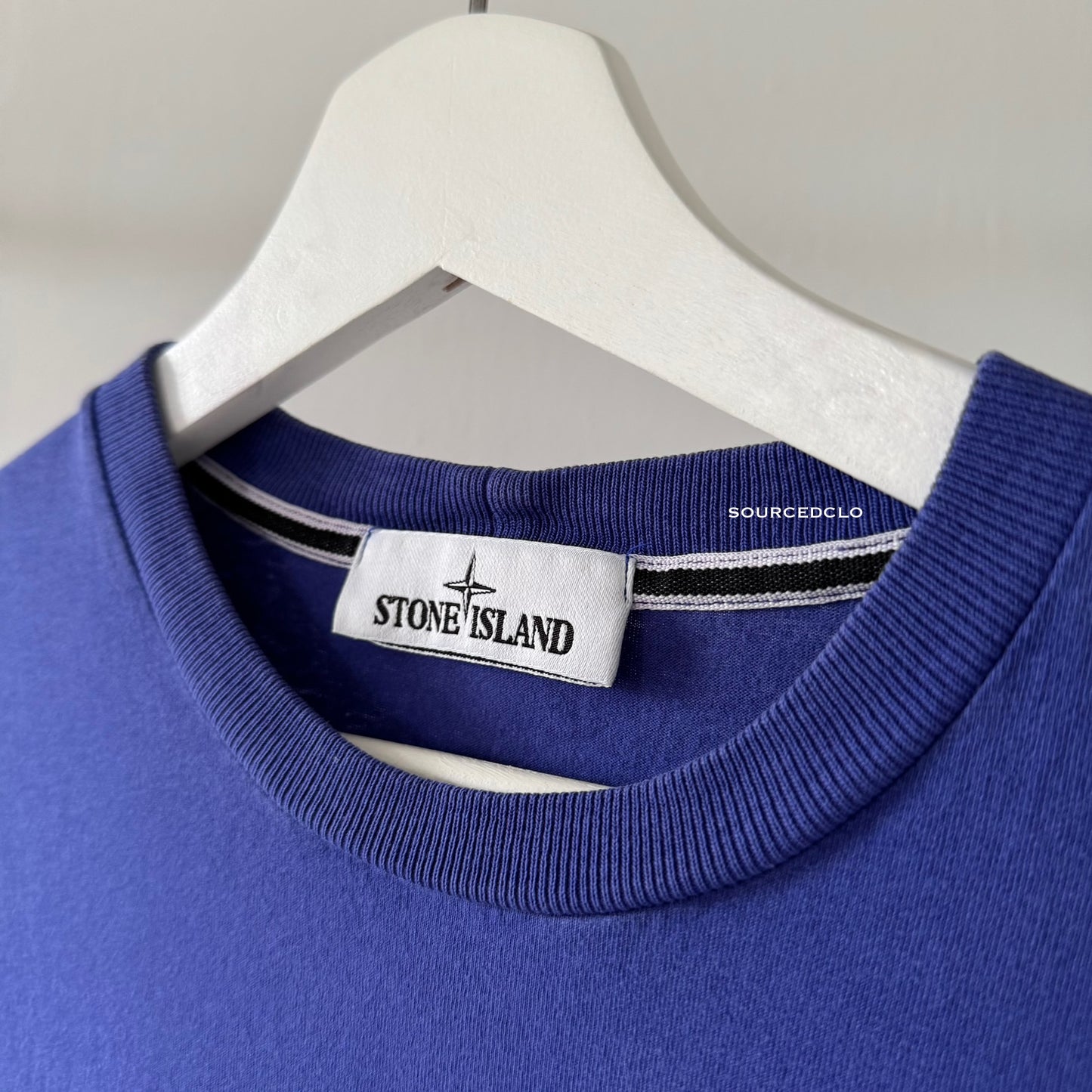 Stone Island Disjointed Blue T Shirt