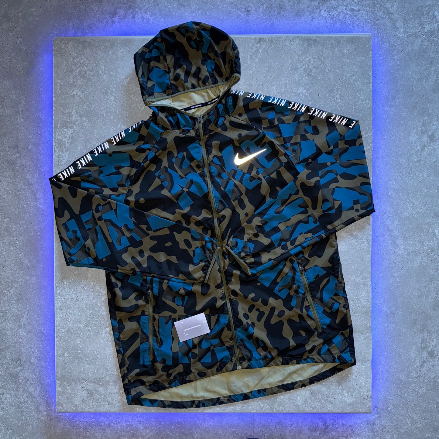 Nike Camo Windbreaker Jacket