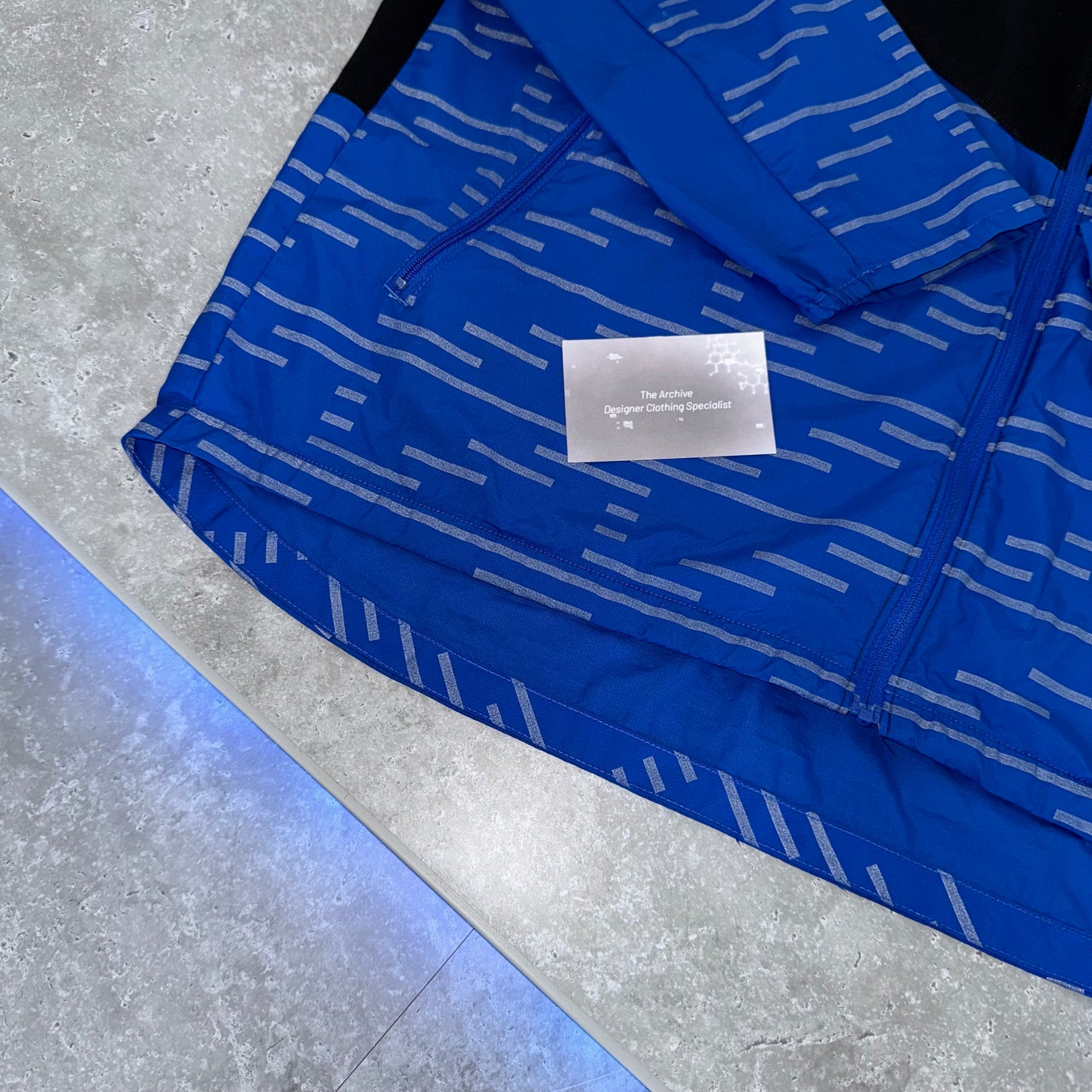 Nike Blue Division Flash Windbreaker