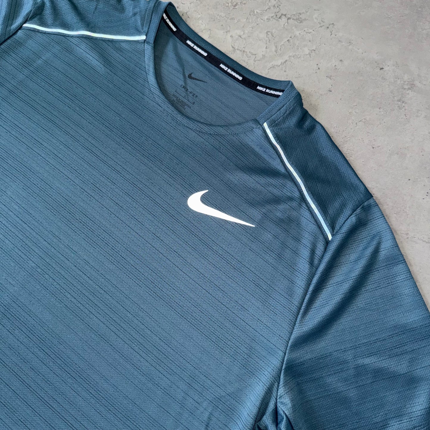 Nike Ash Green 1.0 Miler T Shirt