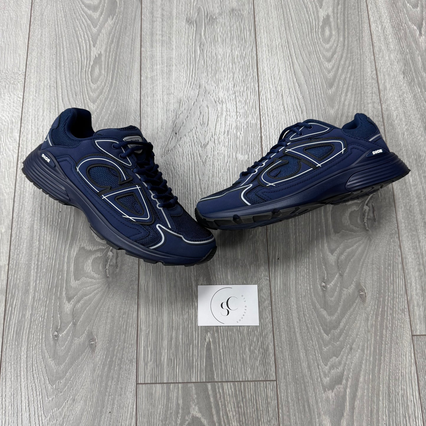 Dior Navy Blue B30 Trainers