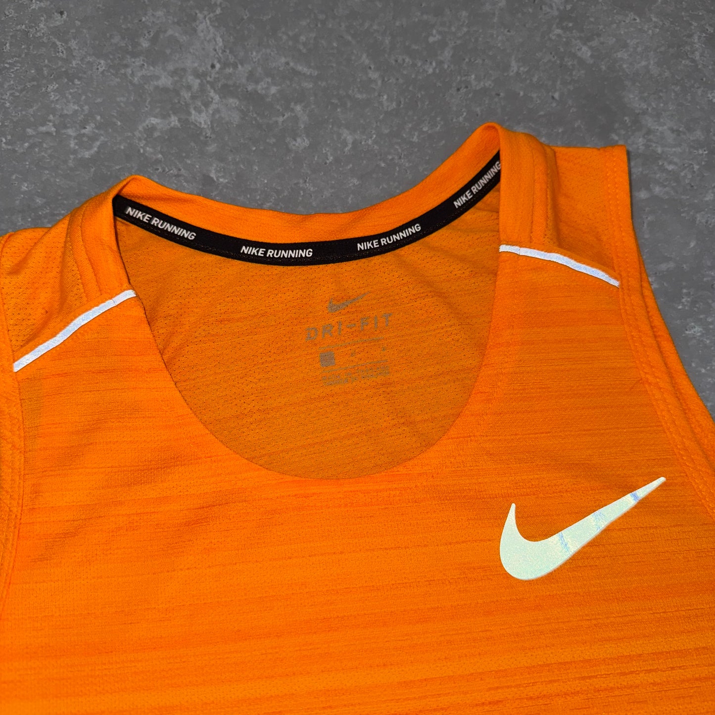 Nike Orange 1.0 Miler Vest