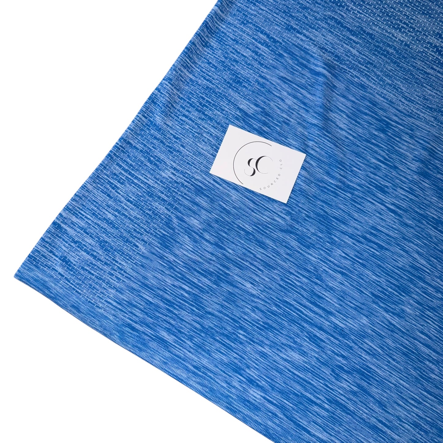 Nike Blue Tech Knit Gradient Miler T Shirt