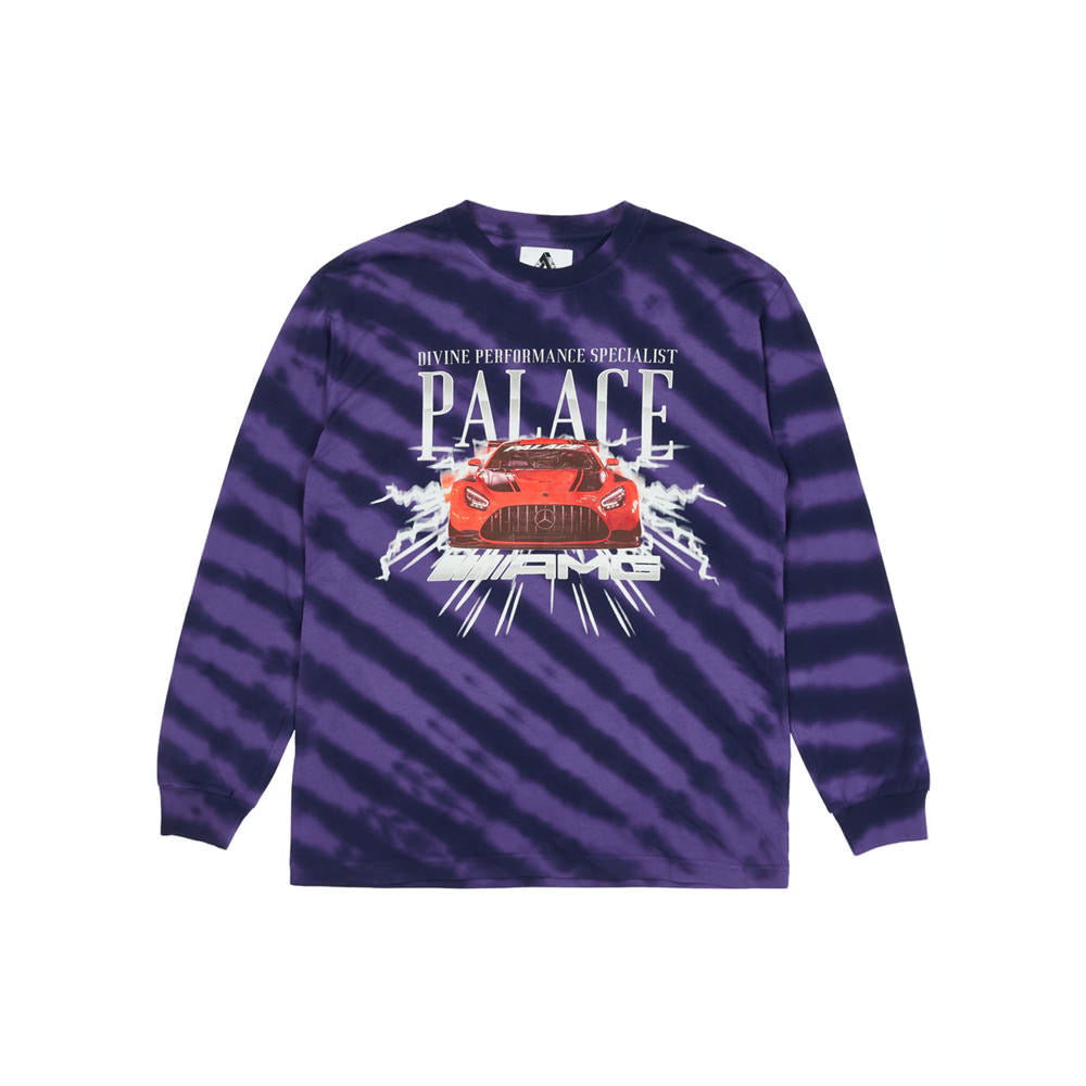 Palace AMG Purple Longsleeve T Shirt