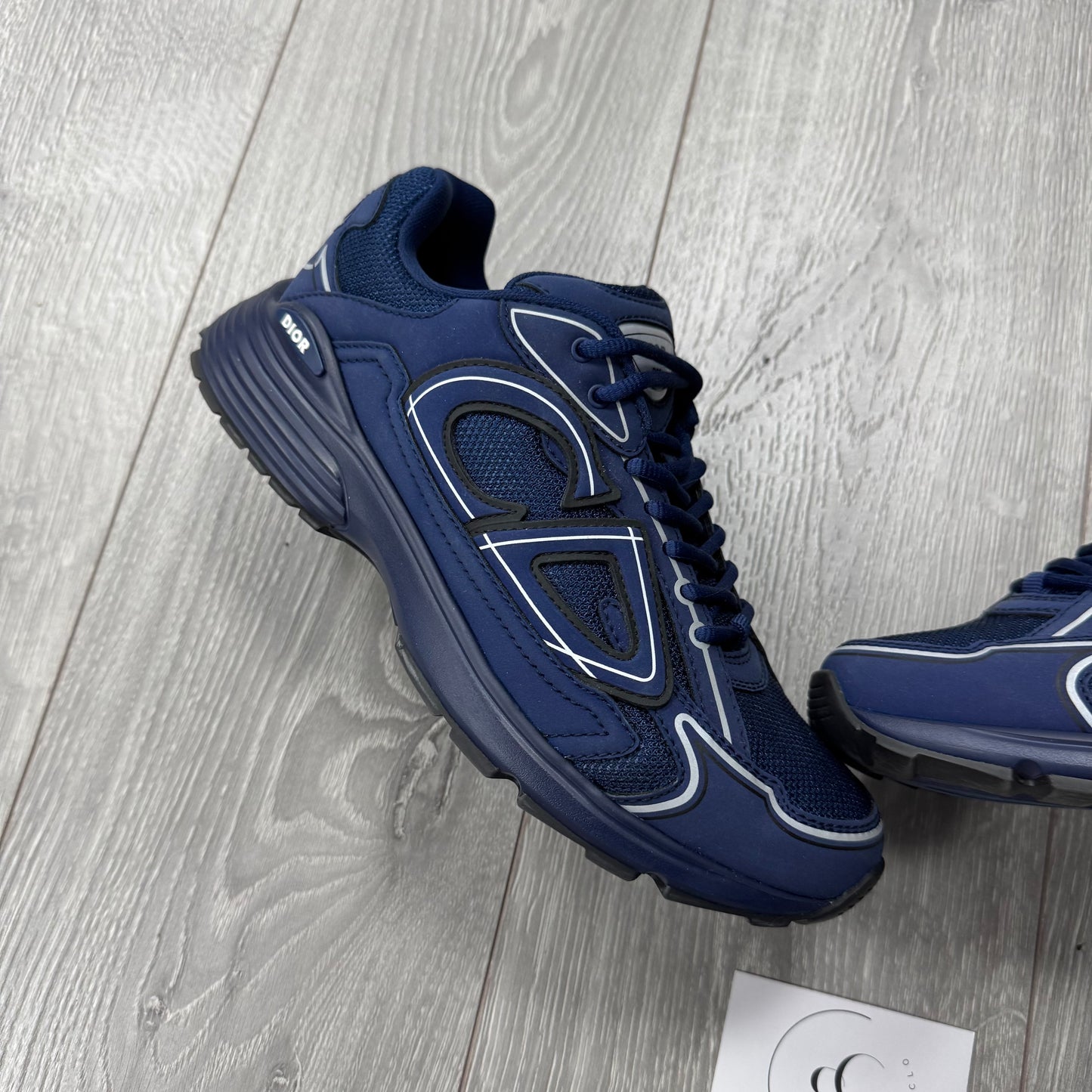 Dior Navy Blue B30 Trainers
