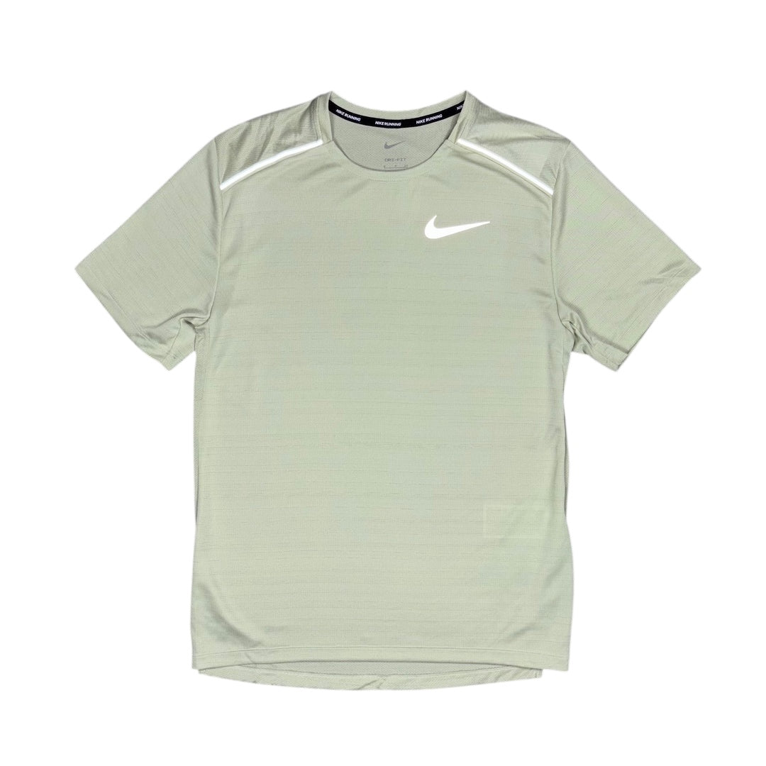 Nike Olive Aura 1.0 Miler T Shirt