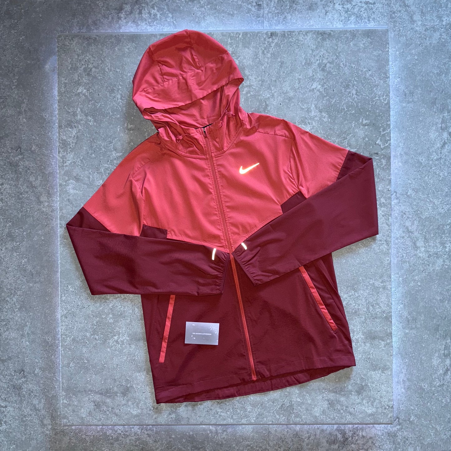 Nike Adobe Red UV Windbreaker