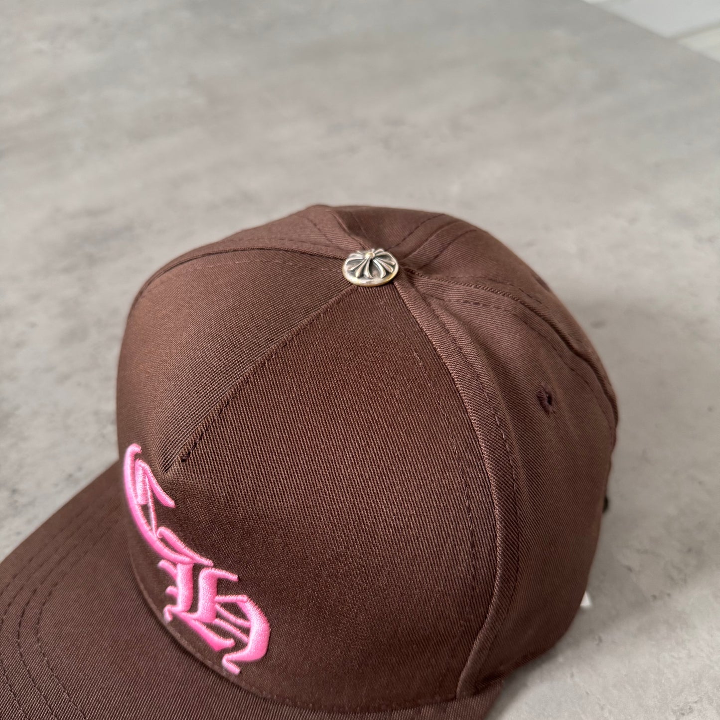 Chrome Hearts Brown Baseball Logo Cap (PRE ORDER)