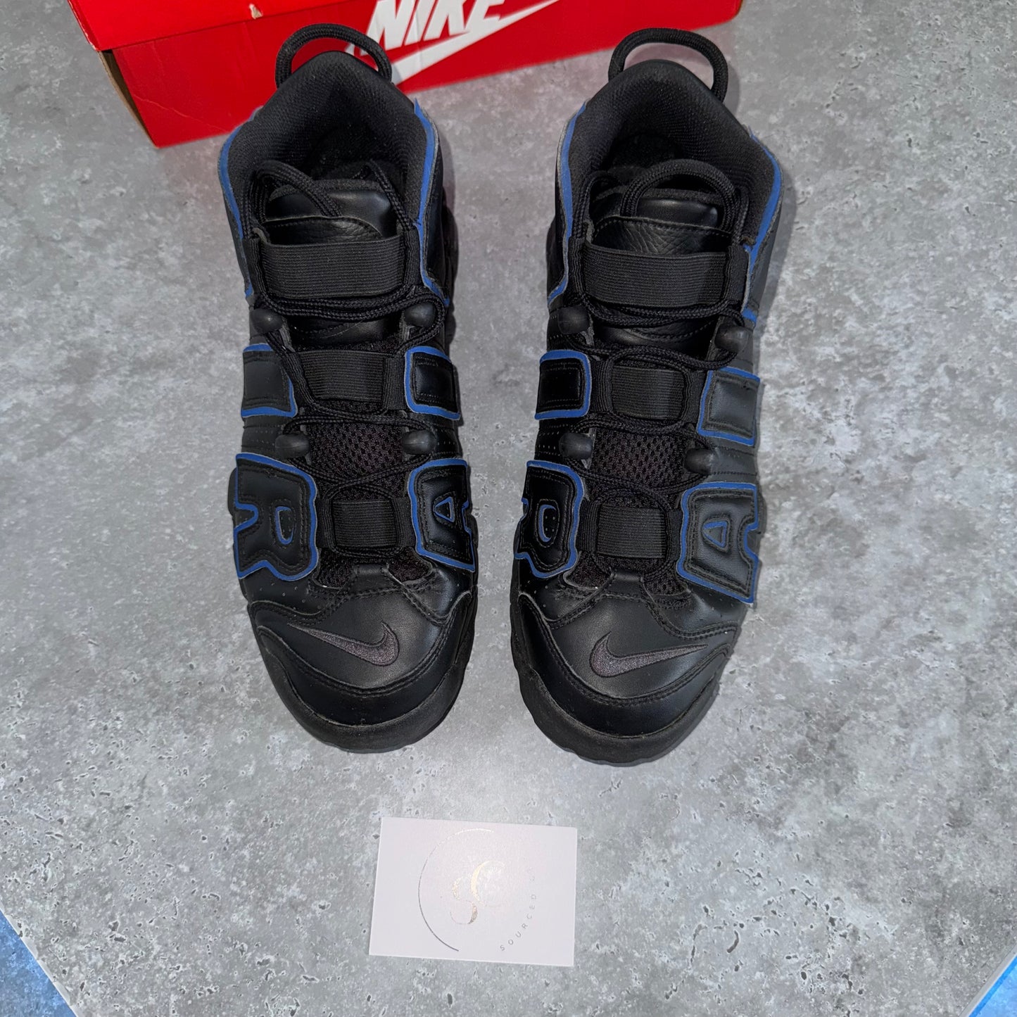 Nike Air More Uptempo 96 OG Black Blue Trainers