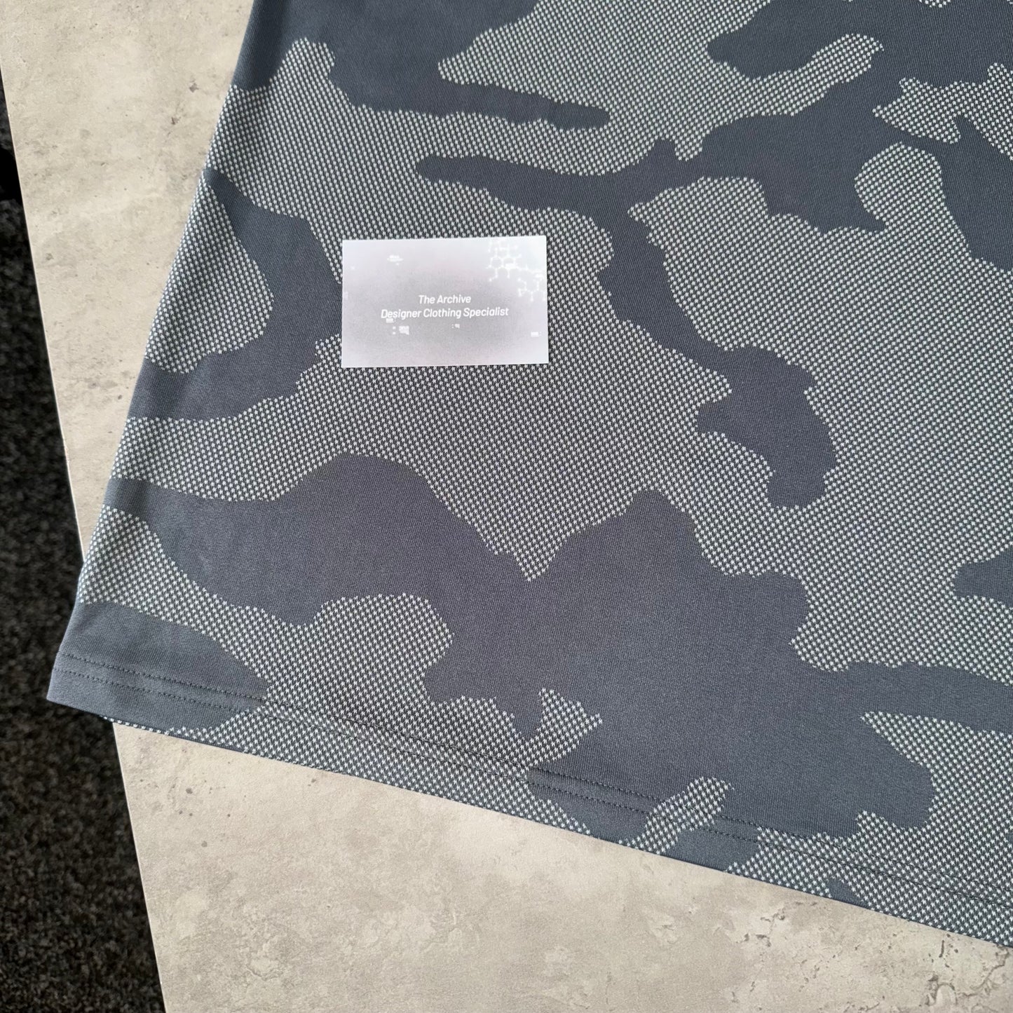 Under Armour Grey Camouflage T Shirt