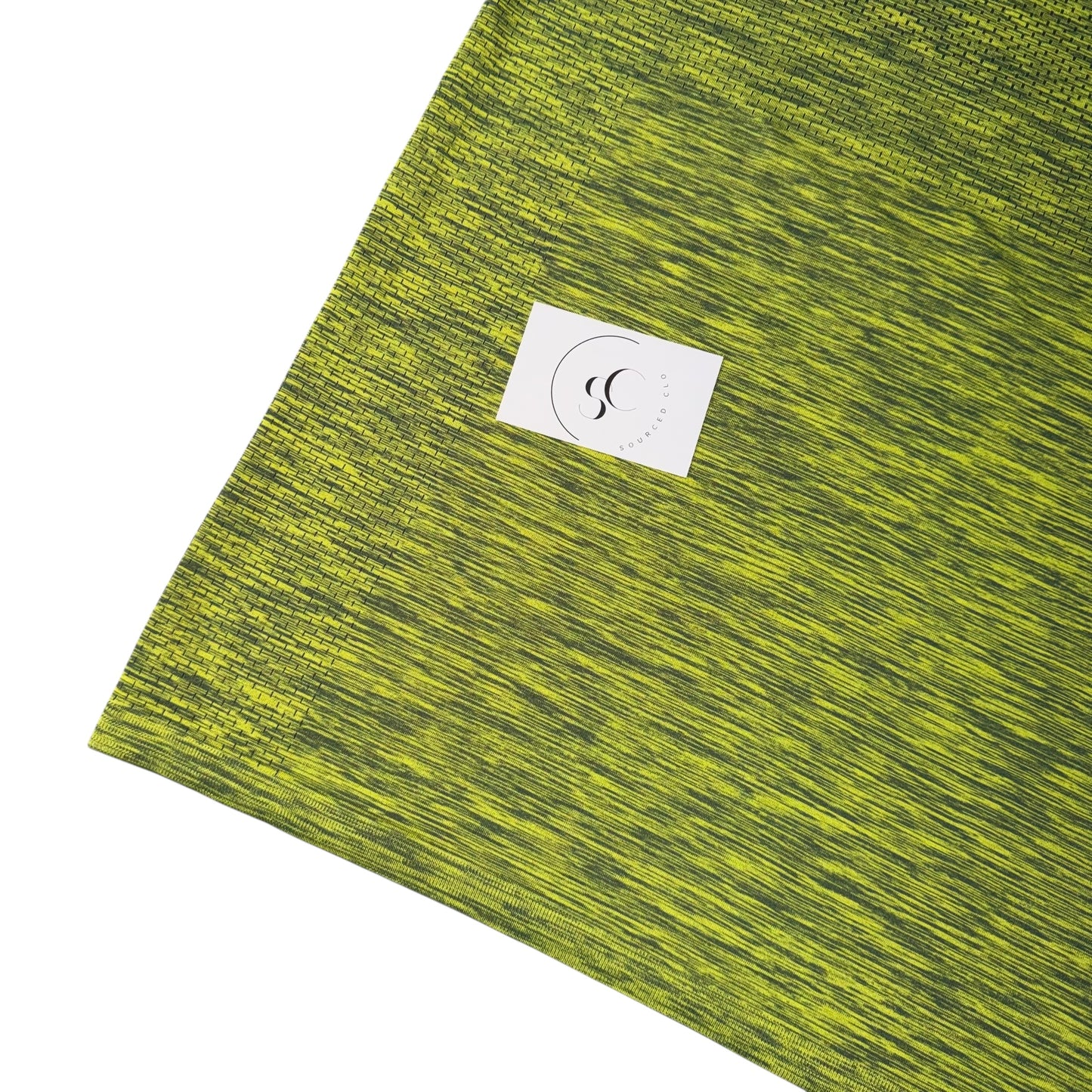 Nike Green Tech Knit Gradient Miler T Shirt