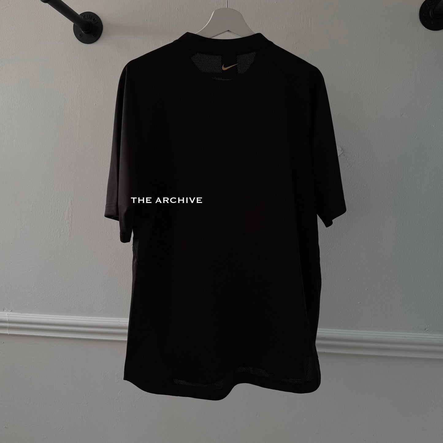 Y2K Nike TN Black Gold Pattern T Shirt