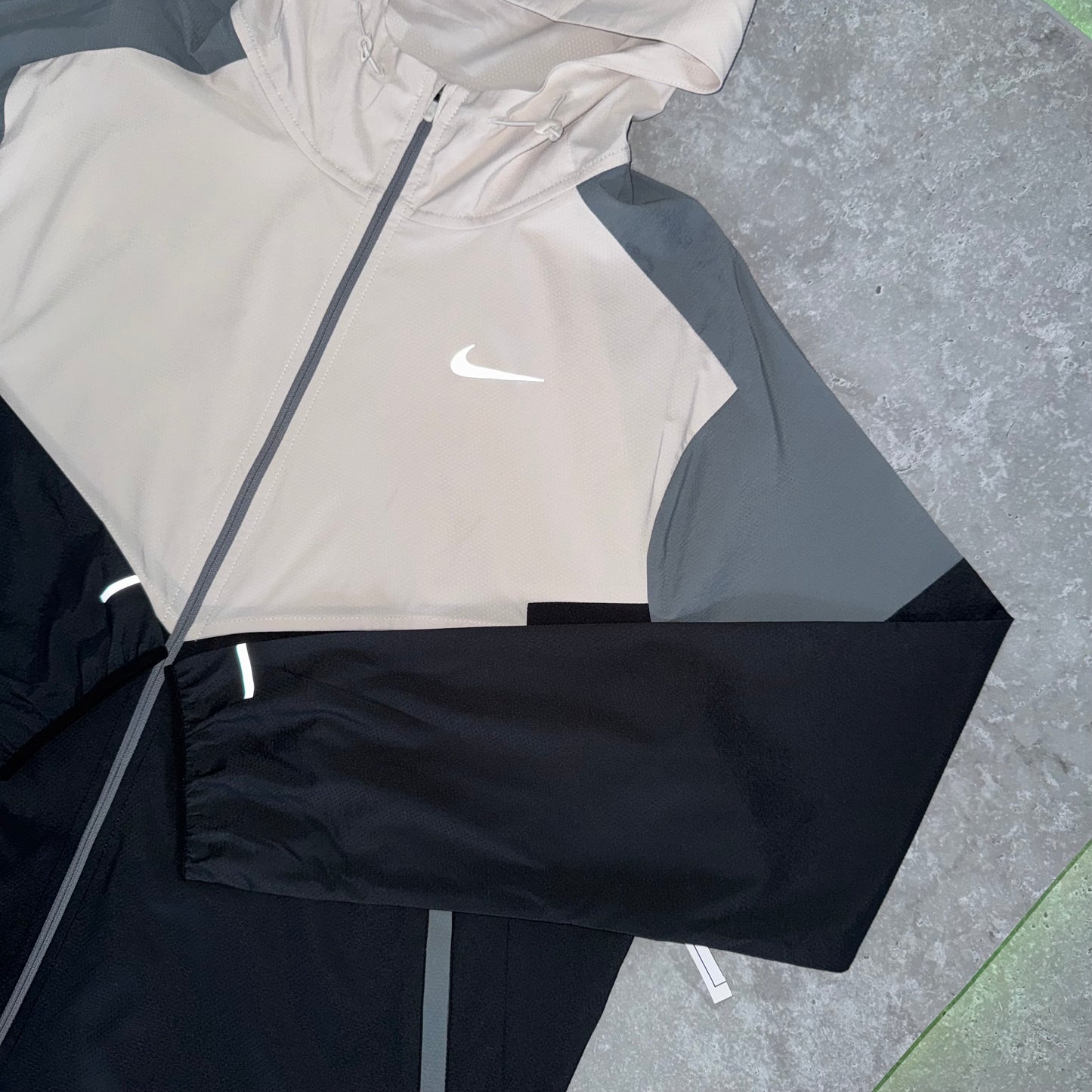 Nike Grey & Black UV Windbreaker