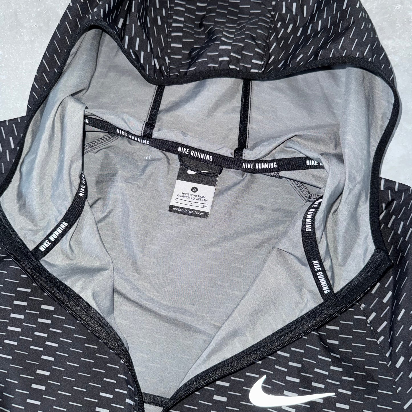 Nike Black Repel Windbreaker