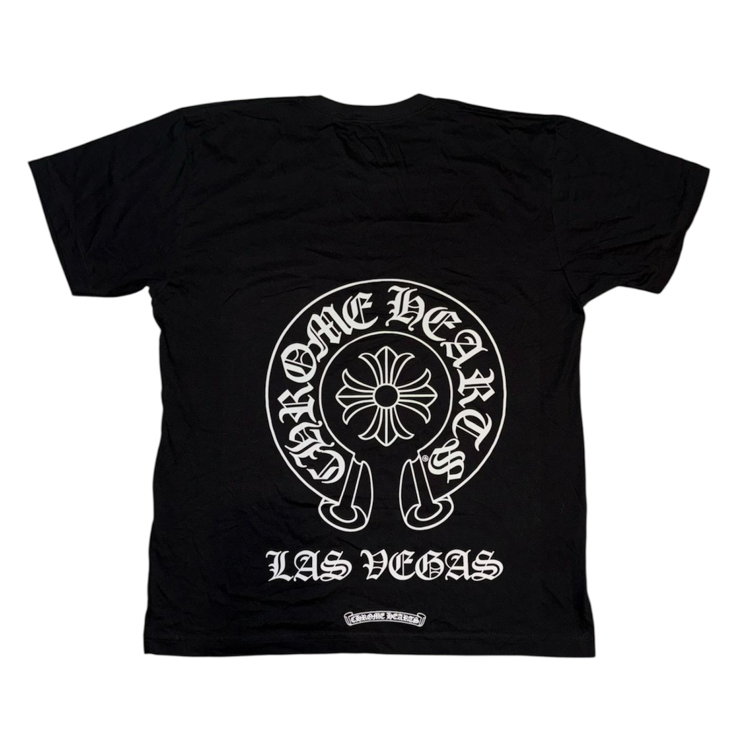 Chrome Hearts Las Vegas Black Logo T Shirt (PRE ORDER)