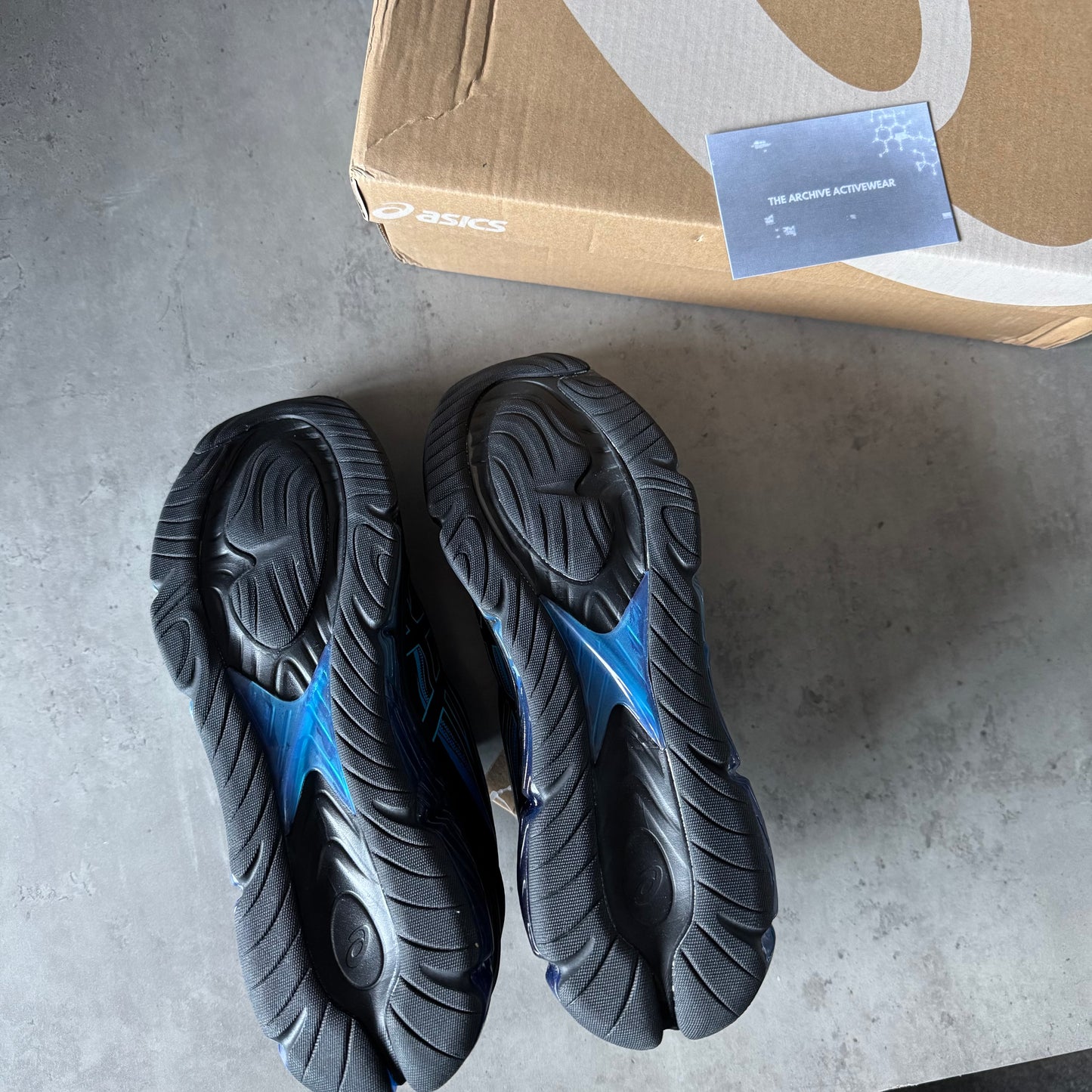 Asics Blue Gel Quantum Trainers