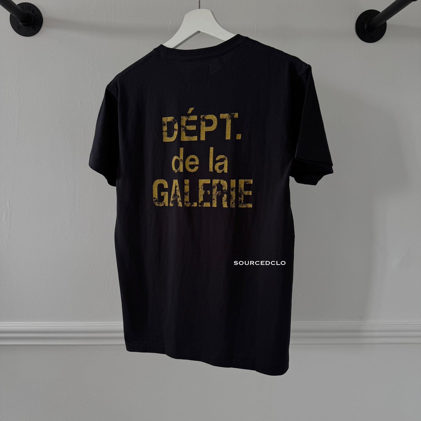 Gallery Dept Black French Logo T Shirt
