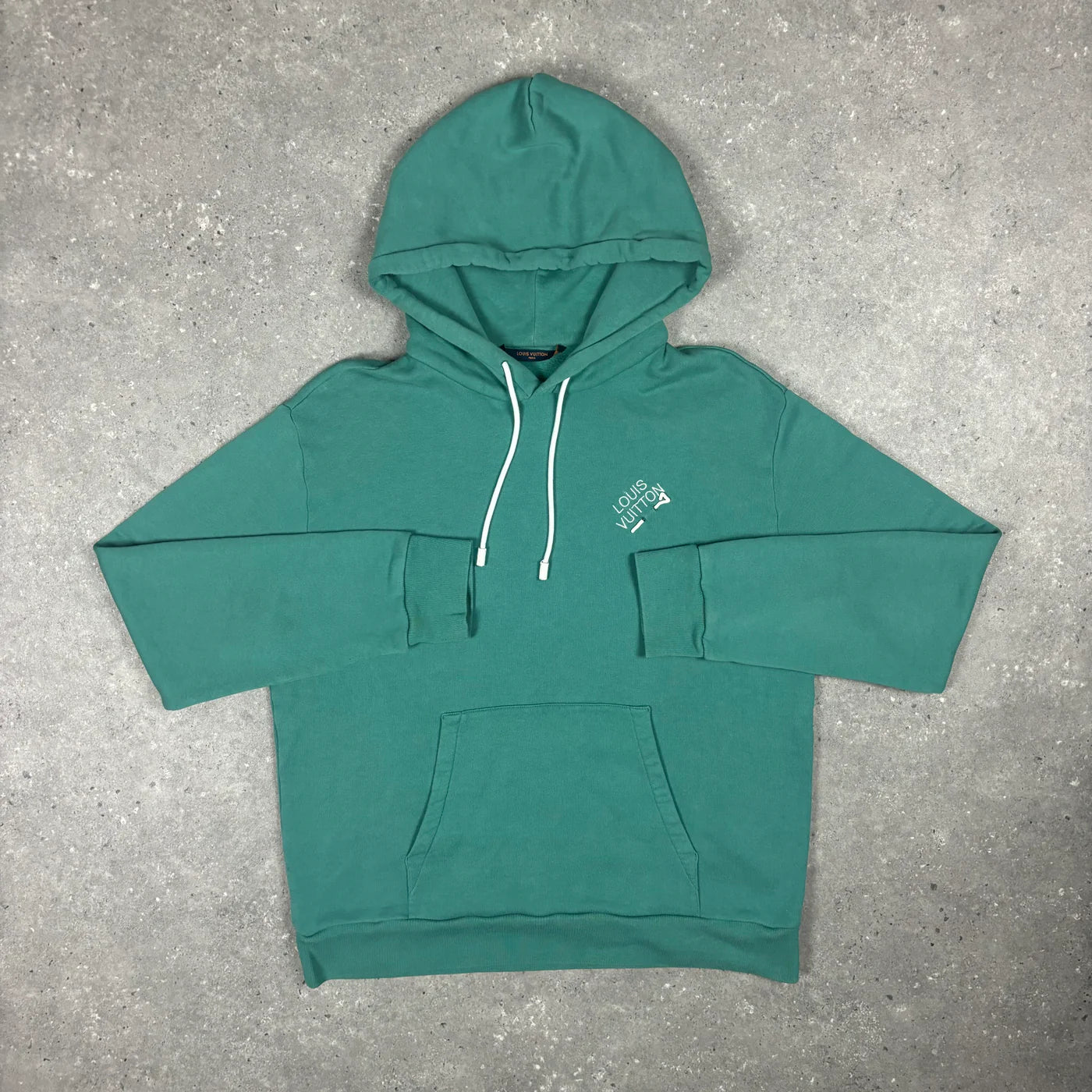 Louis Vuitton Pin Teal Hoodie