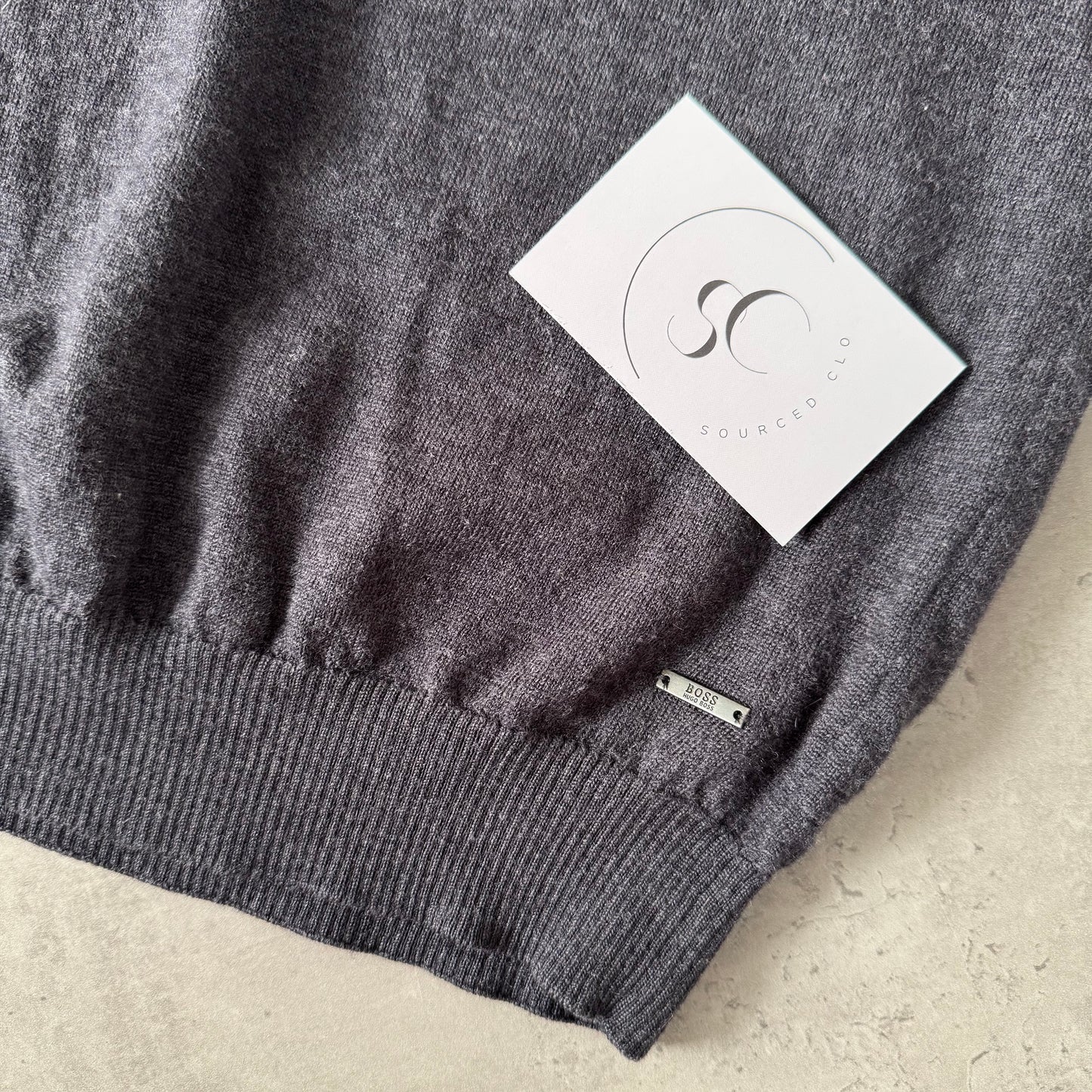 Hugo Boss Black Knit Jumper