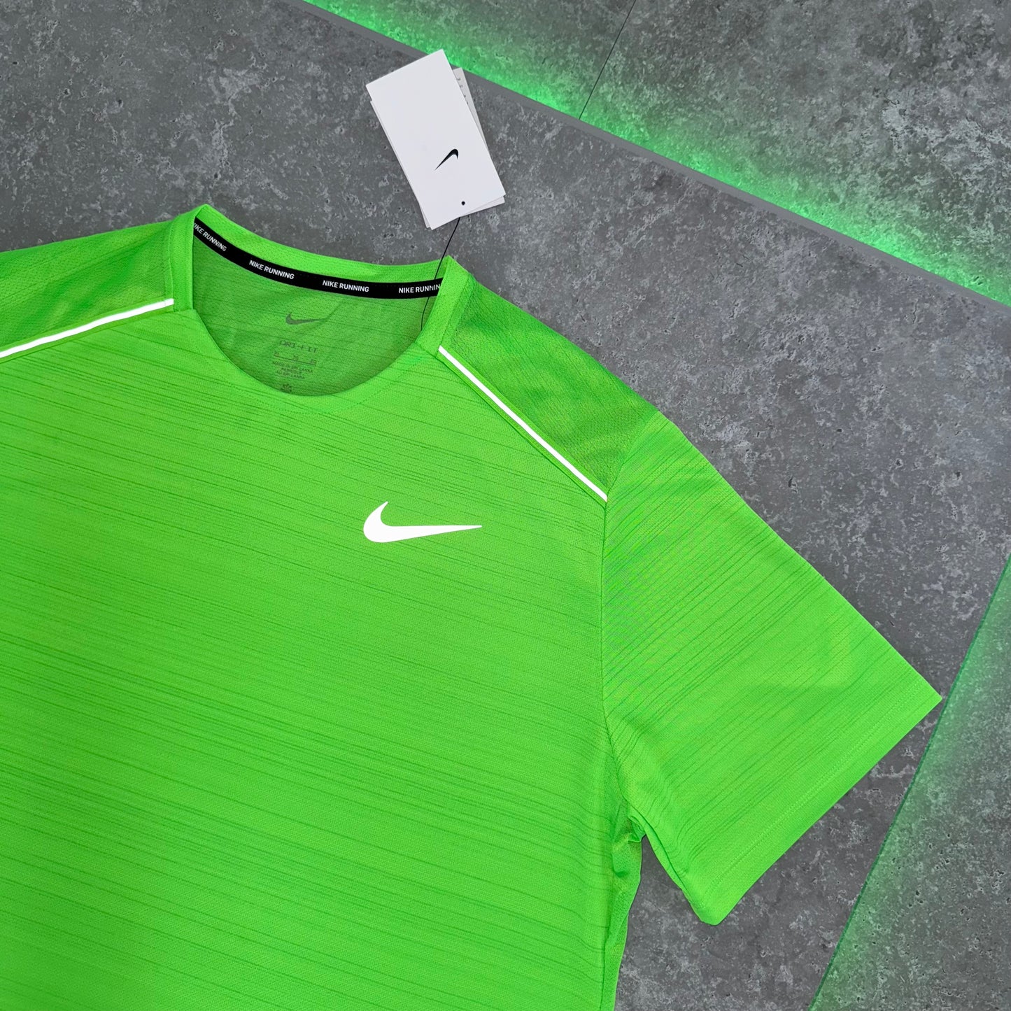 Nike Green Strike 1.0 Miler T Shirt