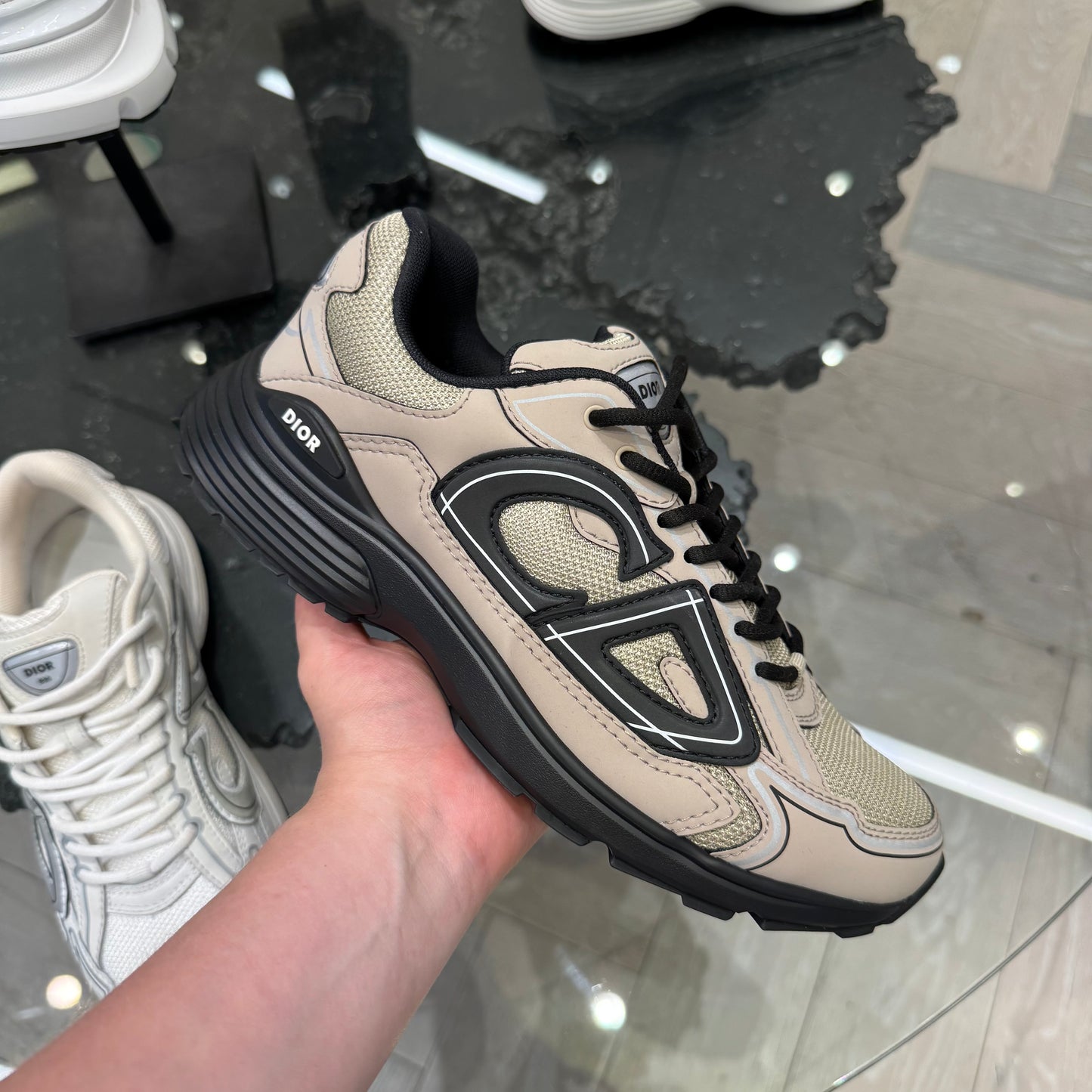 Dior B30 Beige Trainers
