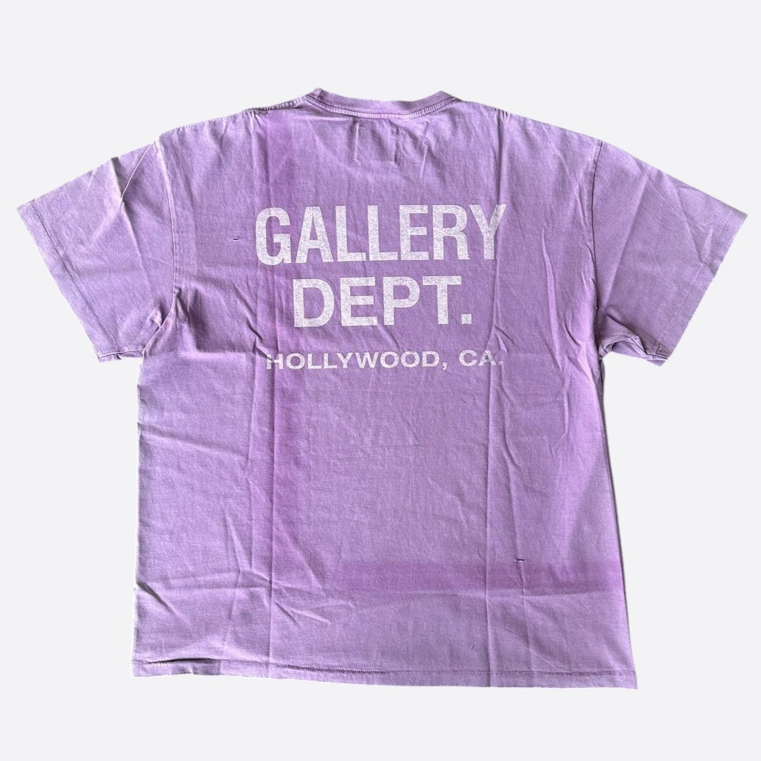 Gallery Dept Purple T Shirt
