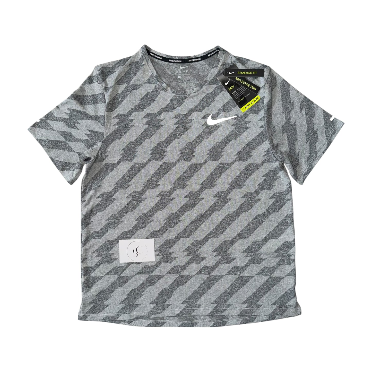 Nike Grey Jacquard Lightning T Shirt