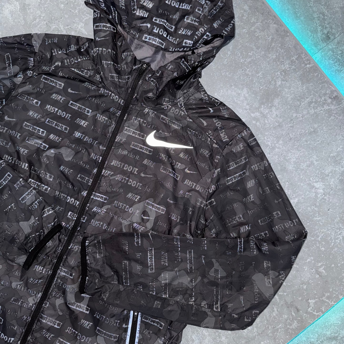 Nike Ghost Flash Black 3M Windbreaker