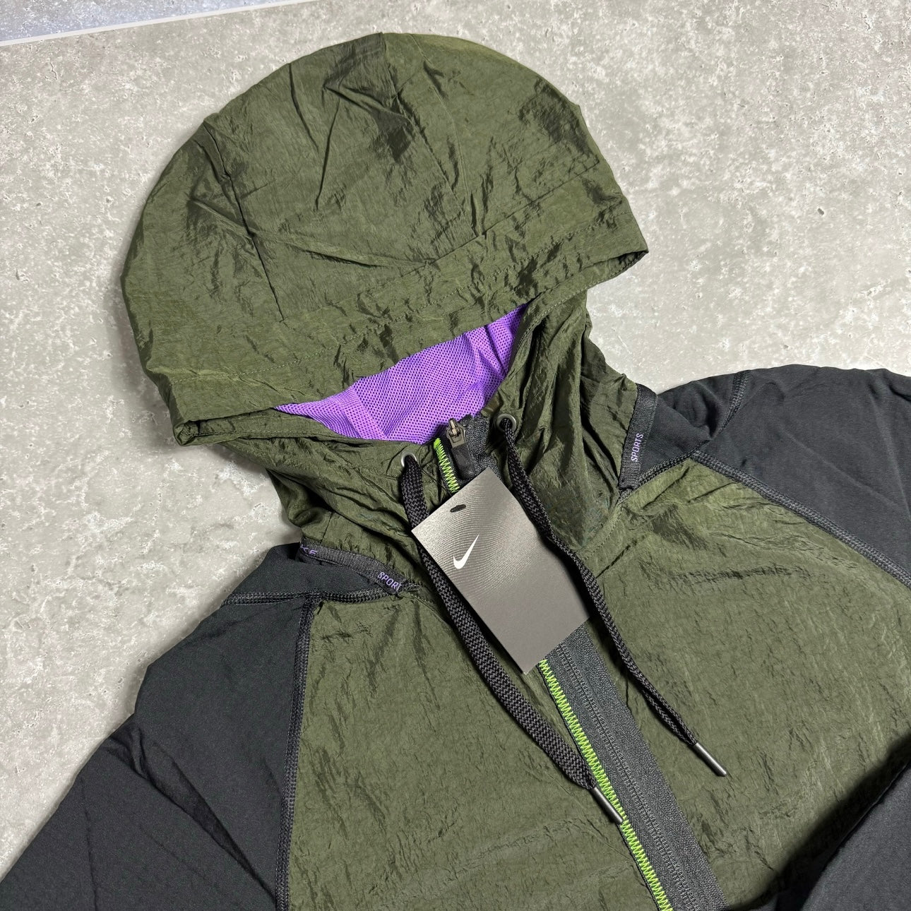 Nike Purple Wild Run Flex Windbreaker