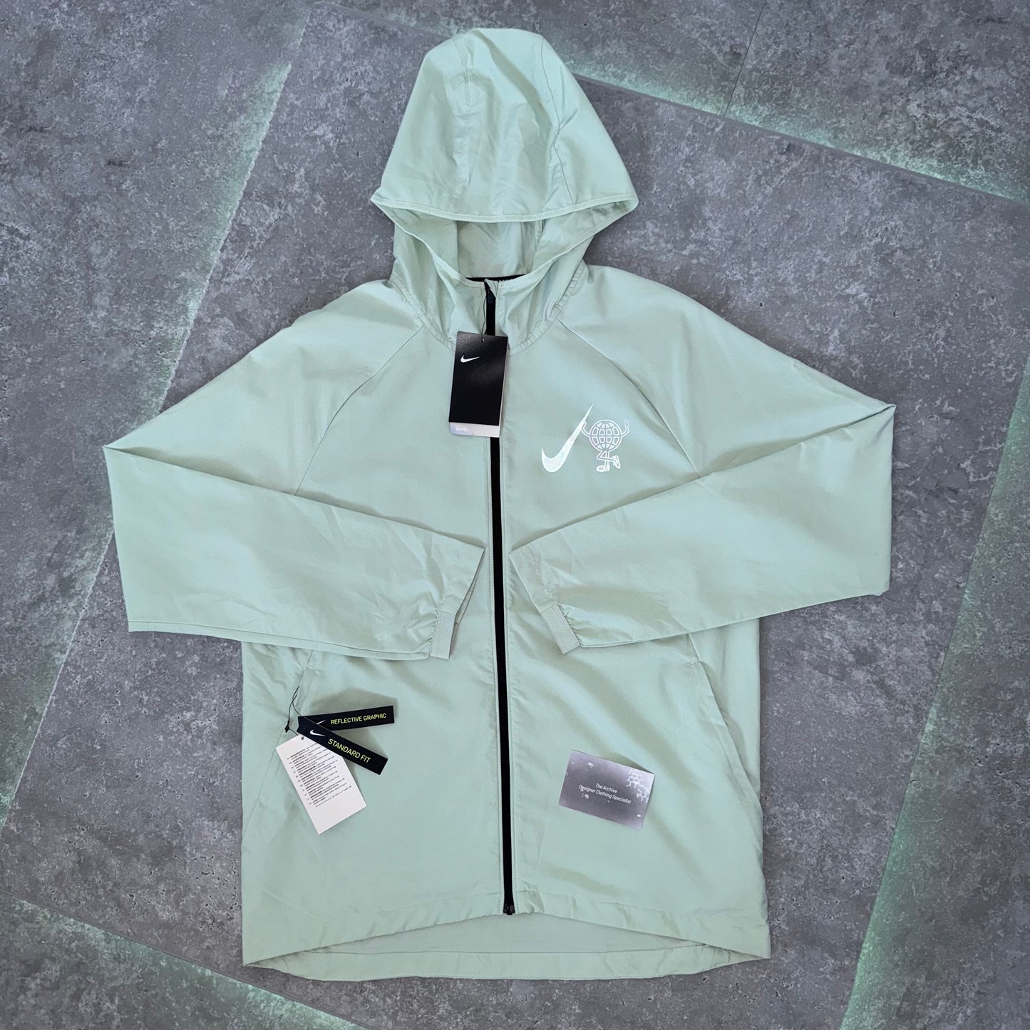 Nike Light Green Wild Run Windbreaker