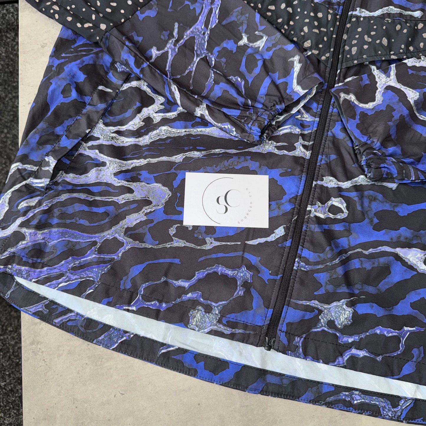 Nike Blue Galaxy Windbreaker Jacket