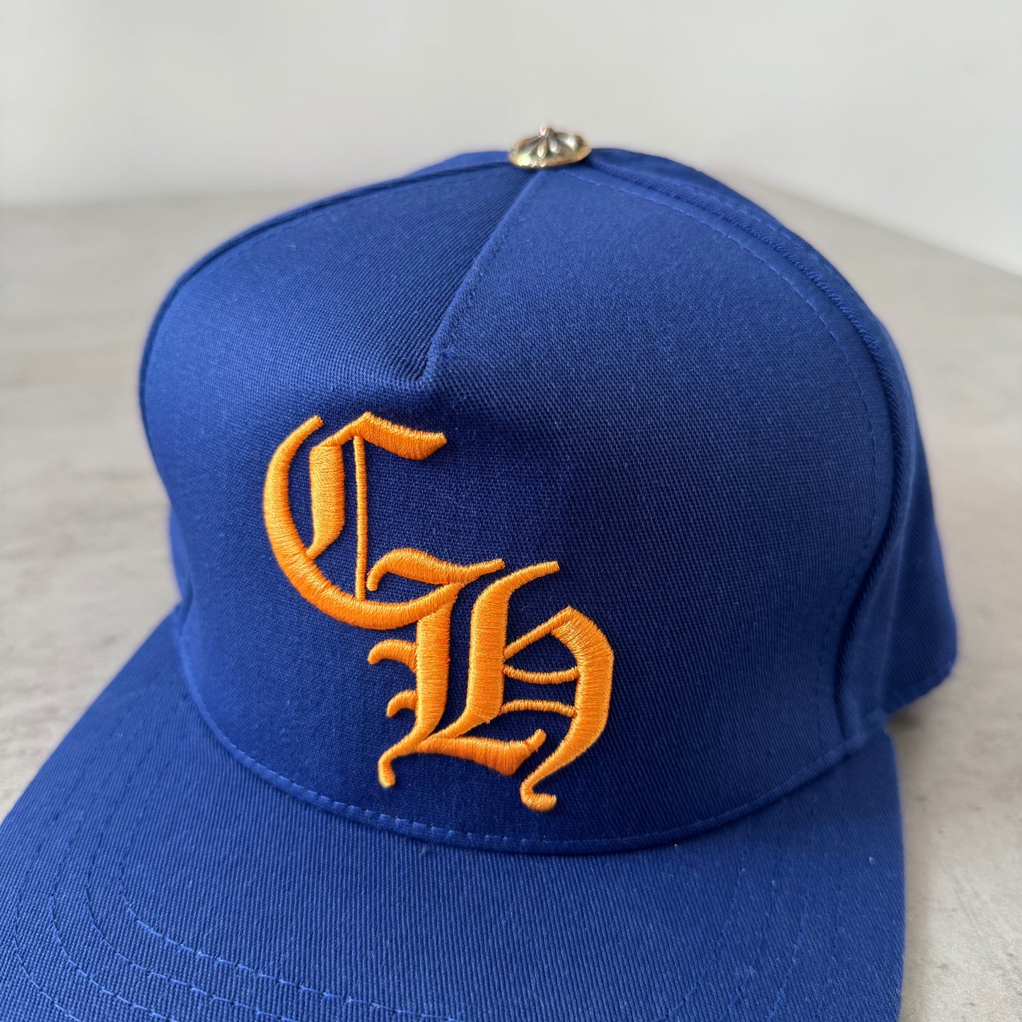 Chrome Hearts Blue Baseball Cap